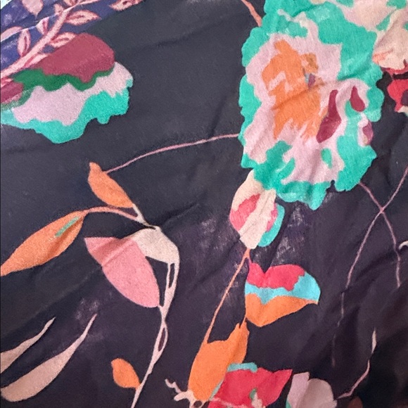 🔘Anthropologie Akemi + Kin Tatiana Boho Cocoon Kimono One Size Patchwork - Picture 6 of 6